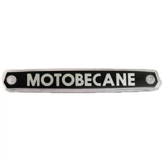 Monogramme Logo Noir Motobécane De Réservoir Pour Les Mobylette